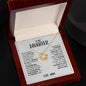 Gift for Daughter "Promise To Love You" Love Knot Necklace from Mom
