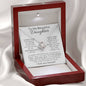 Gift for Daughter "Most Beautiful Chapter" Love Knot Necklace
